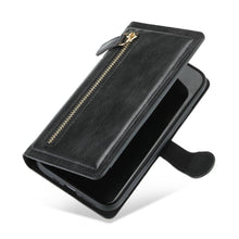 Load image into Gallery viewer, Luxury Leather Flip Wallet Case For iPhone 14 13 12 11 Pro MAX X XS XR Card Holder Stand Cover Retro Brown Card Holder Slots Pocket Case PU Leather Magnetic Closure Kickstand Shockproof Flip Case