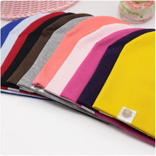 Load image into Gallery viewer, Baby Street Dance Hip Hop Hat Cotton Toddler Hat for Boys and Girls Cap Winter Warm Solid Color Children Hat In Modern Design