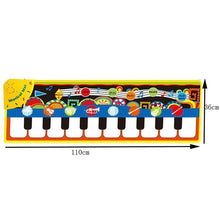 Load image into Gallery viewer, Baby Electronic Music Piano Play Mat Multi-function 8 Instruments Mode Musical Carpets For Kids