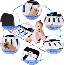 Load image into Gallery viewer, Electronic Musical Mat Carpets Keyboard Baby Piano Play Mat Toy Musical Instrument Music Toys Educational Toys Fro Kids