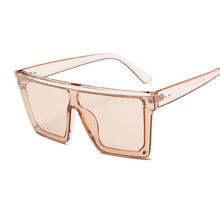 Load image into Gallery viewer, Retro Modern Elegant Square Sunglasses for Women and Lady With Big Frame Fashion Girls Sunglasses In Vintage Style With UV400 Protection