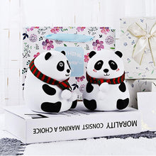 Load image into Gallery viewer, Night Light for Kids, 7-Color Silicone Big Eyes Panda Nursery Lights, USB Rechargeable LED Lamp for Girls and Boys Bedrooms