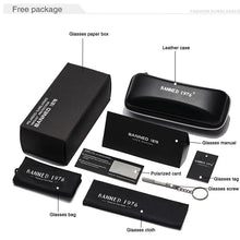 Load image into Gallery viewer, 2022 HD Polarized Round Metal Sunglasses UV400 Men's Sun glasses Feminin Women's Vintage Gafas De Sol Metal Goggles With box