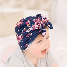 Load image into Gallery viewer, Luxury Mdoern Set 2PCS Baby and Mom Headbands Set Flower Bowknot Newborn Turban Cross-tied Mommy Headband Bow