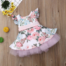 Load image into Gallery viewer, Princess Toddler Baby Girls Dress Flower Lace Tutu Party Wedding Birthday Dress For Girls