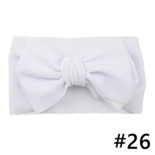 Load image into Gallery viewer, Baby Girls Headband Big Bow Hair Band Kids Adjustable Head Wrap Turban Infant Hair Accessories