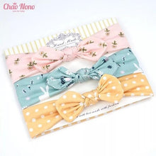 Load image into Gallery viewer, Baby Headband Flower Print Hair Wear for Newborn Baby Girl Headband for Little Girl Headbands Children Bow