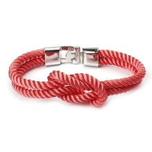 Load image into Gallery viewer, Modern Elegant Multi-Layer Concentric New Knot Braided Nylon Rope Men Anchor Amazing Bracelet Charm Couple Bracelets For Women Navy Jewelry Friendship