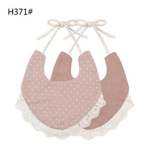 Load image into Gallery viewer, Infant Baby Bib Kid Toddler Dinner Feeding Tassel Double-side Cotton Linen Burp Cloths Saliva Towel For Baby