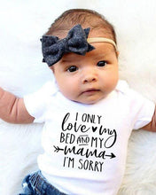 Load image into Gallery viewer, Printed Funny Newborn Baby Romper Infant Cotton with Short Sleeve for Baby Girl/Boy New Born Clothes For Kids