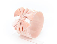 Load image into Gallery viewer, New Large Bow Baby Headband Velet Soft Bowknot Girl Accessories Hair Solid Messy Bows Toddler Headbands Baby Head Wraps Turban Big Bow for Girls