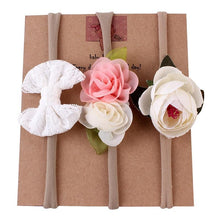 Load image into Gallery viewer, Flower Trendy Baby Headband For Girl Bows Crown Head Bands Cute Newborn Headbands Hairbands Baby Hair Accessories