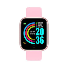 Load image into Gallery viewer, Bluetooth Smart Watches Men Waterproof Sport Fitness Tracker Smart Bracelet Blood Pressure Heart Rate Monitor Y68 Smartwatch For Men's and Boys