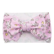 Load image into Gallery viewer, Luxury Mdoern Big Baby Kids Bows Headband Girls Floral Headwrap Elastic Hair Accessories Toddler Knotted for Girls