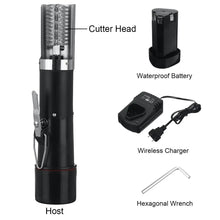 Load image into Gallery viewer, 125W 7500RMP Portable Charging Cordless Electric Fish Scaler Fish Scale Scraper Fish Remover Cleaner Scraper Seafood Tools
