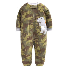 Load image into Gallery viewer, Home Love Romper Fleece Jumpsuit For Newborn Baby Boys And Baby Girl New Born Baby Clothes