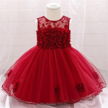 Load image into Gallery viewer, Luxury Elegant Handamde Girls Baby Dresses Lace Tulle Baptism Dresses for Party and Wedding Baby Clothing Dress