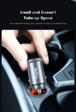 Load image into Gallery viewer, Mini Quick Charge 3.0 USB Car Charger Dual USB Fast Charger 3.1A Cellphone Universal Mobile Phone Charger