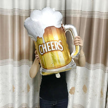 Load image into Gallery viewer, Big Helium Balloon In Several Luxury Design Champagne Goblet Balloons For Wedding Birthday Party Decorations Adult Kids Ballons