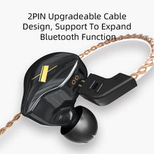 Load image into Gallery viewer, KZ EDX Wired Headset In-Ear Monitor Earbuds Earphones Detachable Cable Sport Game Noice Cancelling Headphone With Microphone