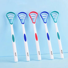 Load image into Gallery viewer, Y-Kelin Tongue Scraper Oral Cleaner Brush Fresh Breath Cleaning Coated Toothbrush Hygiene Care Tools