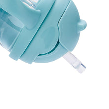 Load image into Gallery viewer, Suction Cups Milk Straw With Handles Training Feeding Bottle Silicone Drinking Wide Mouth Bottle for Kids and Baby