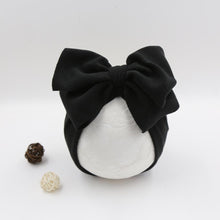 Load image into Gallery viewer, Modern Stylish Cotton Baby Newborn Cap Newborn Baby Beanie Top Bow For Baby Excellent For Photography Props Baby Turban Cap