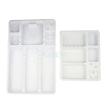 Load image into Gallery viewer, 5pcs Dental Disposable Oral Package Mouth Mirror Tweezer Probe Instrument Box Disposable Plastic Dentist Tray  2size for Choose
