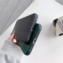 Load image into Gallery viewer, Retro Crocodile Leopard Snake Zebra Pattern Texture PU Leather Cases For iPhone 14 13 Phone Cover Unique Design Shockproof Soft Grip Leather Phone Case For iPhone