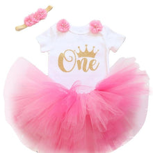 Load image into Gallery viewer, Unicorn Party Dresses For 1 Year Baby Girl Birthday Outfits FOr 1st Birthday Party