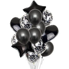 Load image into Gallery viewer, 14Pcs Multi Confetti Balloons For Happy Birthday Party Balloons In Several Luxury Variant Helium Ballons For Celebrations for Boy Girls and Babies party