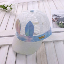 Load image into Gallery viewer, Luxury Summer Newborn Baby Sun Hat Cotton Beret Hat Cartoon Striped Bear Snapback Baseball Cap Baby Hats For girls and Boys Kids