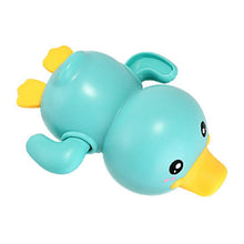 Load image into Gallery viewer, Bathroom Bath Shower Baby Clockwork Swimming Play Water Cute Little Yellow Duck Bathing Bathtub Toys For Kids