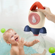 Load image into Gallery viewer, Baby Spin Water Spray Rocket Bath Toys for Children Toddlers Shower Game Bathroom Sprinkler Baby Bath Toy for Kids