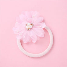 Load image into Gallery viewer, ILuxury Handmade Infant Child Hair Band Three-dimensional Alloy Rhinestone Crown Headdress Elastic Headband Turban For Baby Girls
