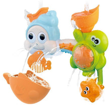 Load image into Gallery viewer, Baby Bath Toys Bubble Machine Crabs Frog Music Kids Bath Toy Bathtub Soap Automatic Bubble Maker