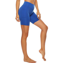 Load image into Gallery viewer, Casual Women's Yoga Pants Gym Fitness Sports Cropped Leggings Pocket Slim Pants Female Solid Color Women's Seamless Scrunch Legging Workout Leggings For Women Lift Tight Gym Yoga Home Pants