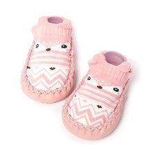 Load image into Gallery viewer, Modern Elegant Baby Girls & Boys Autumn Winter Cotton Soft Sole Cartoon Shoes Socks For Baby Kids