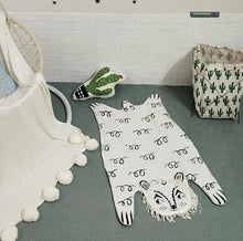 Load image into Gallery viewer, Creative Elephant Design Baby Play Mat Round Carpet Cotton Animal Play Mat Newborn Infant Crawling Carpet For Baby Kids