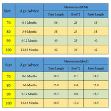 Load image into Gallery viewer, Luxury Modern Trend Style Newborn Baby Boy Girl Fox print Tops Romper Long Pants Autumn Outfits Clothes For Girls And Boys