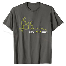 Load image into Gallery viewer, THC Healthcare Cannabis Medical T-Shirt Cotton Men Tops Shirts Normal Tshirts Summer Coupons