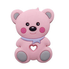 Load image into Gallery viewer, Food Grade Silicone Teethers Animal Fox Koala Teether Baby Silicone Chew Charms Kids Teething Gift Toddler Toys