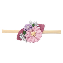 Load image into Gallery viewer, Handmade Luxury Pearl Baby Headbands Bundle Nylon Elastic Newborn Hair Accessories for Girls Kids