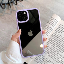 Load image into Gallery viewer, Unisex Cute Shockproof Silicone Bumper Phone Case For iPhone 14 11 12 13 Pro Max Colorful Transparent Protection Back Cover Silicone Protective Cover For iPhone