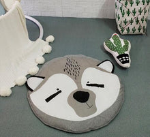 Load image into Gallery viewer, Creative Elephant Design Baby Play Mat Round Carpet Cotton Animal Play Mat Newborn Infant Crawling Carpet For Baby Kids