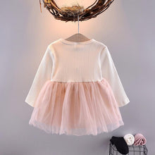 Load image into Gallery viewer, Luxury Modern New Baby Cotton Dress Pineapple Yarn Dresses for Baby Girl Fashion Clothes Style