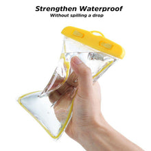 Load image into Gallery viewer, Water Proof Cases For iPhone 12 Cover Pouch Cases For iPhone XS MAX 8 7 6 s Plus Universal Waterproof Case Universal Waterproof Cell Phone Bag/Holder for iPhone Case & Strap