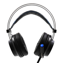 Load image into Gallery viewer, Modern Gaming Headset with Mic LED Light Deep Bass Game Stereo Earphones Headphones for PC PS4 (Black)