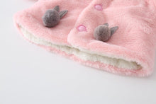 Load image into Gallery viewer, Princess Baby Girls Winter Thick Bownot Cloak Coat Flower for Childre With Flowers