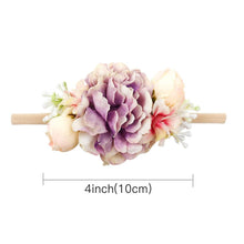 Load image into Gallery viewer, Handmade Luxury Pearl Baby Headbands Bundle Nylon Elastic Newborn Hair Accessories for Girls Kids